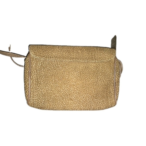 Cute Vintage Borbonese Tan Leather Shoulder Bag - Picture 2 of 4